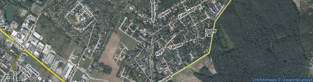 Zdjęcie satelitarne Czarnieckiej Ewy ul.